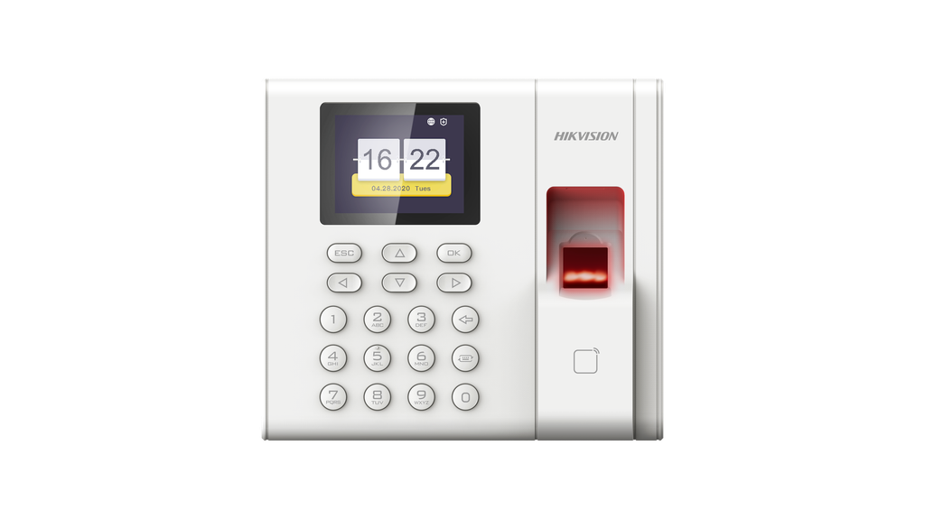 [DS-K1A8503MF] Hikvision K1A8503 Value Series Fingerprint Time Attendance Terminal